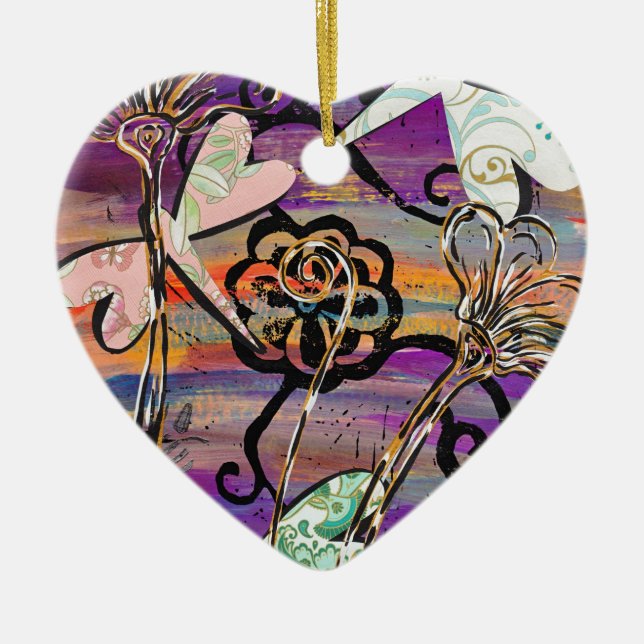 Dragonflies 3 Ornament (Front)