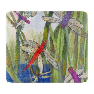 Dragonflies Cutting Board