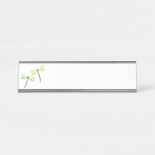 Dragonflies Desk Name Plate
