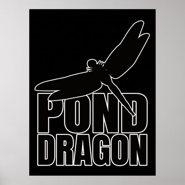 Dragonflies Dragonfly – Entomology Geek Poster (Front)