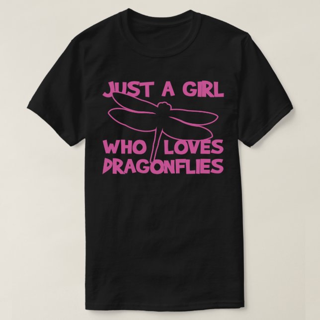 Dragonflies Dragonfly Lover T-Shirt (Design Front)