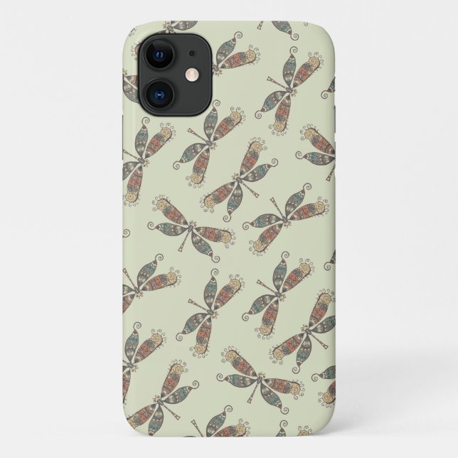 Dragonflies Fly Case-Mate iPhone Case (Back)