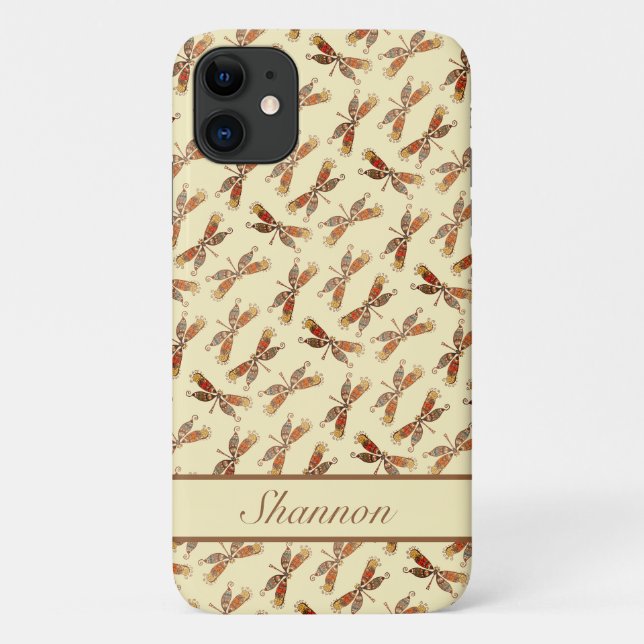 Dragonflies Fly Case-Mate iPhone Case (Back)