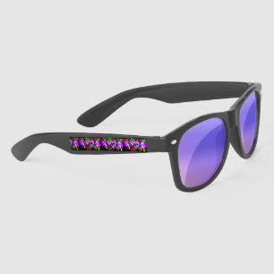Dragonflies Glow Sunglasses