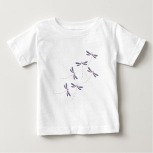 Dragonflies in flight baby T-Shirt