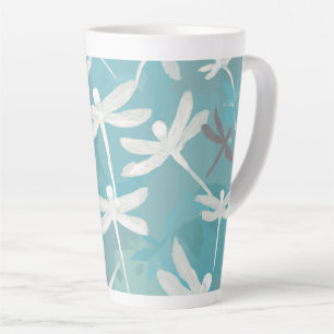 Dragonflies Latte Mug