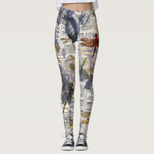 Dragonflies leggings