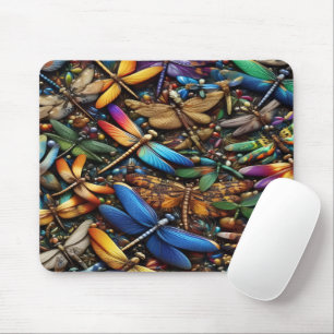 Dragonflies Mouse Pad