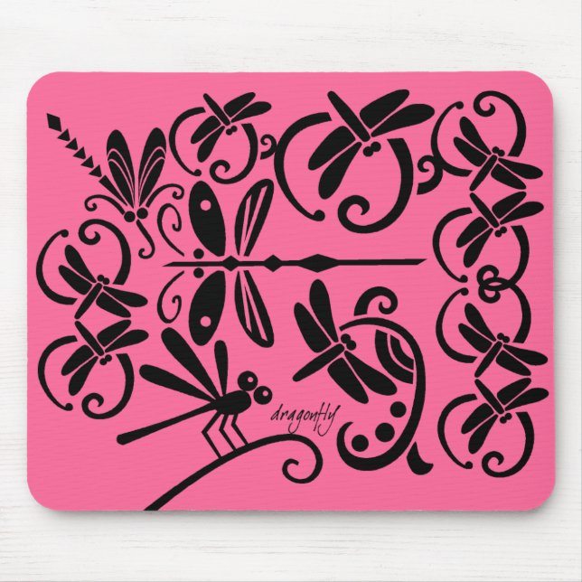 Dragonflies Mousepad (Front)