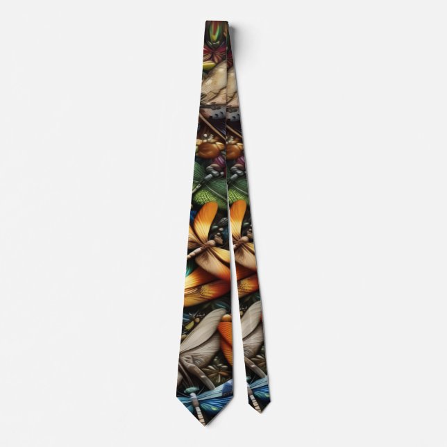 Dragonflies Neck Tie (Front)