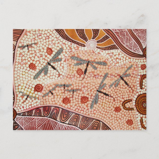 Dragonflies of the Desert Postcard (Front)