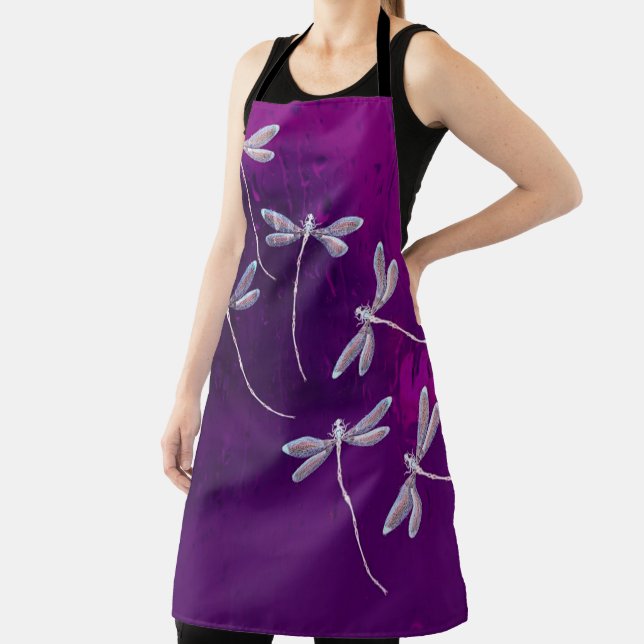 Dragonflies on water apron (Insitu)