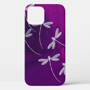 Dragonflies on water iPhone 12 case