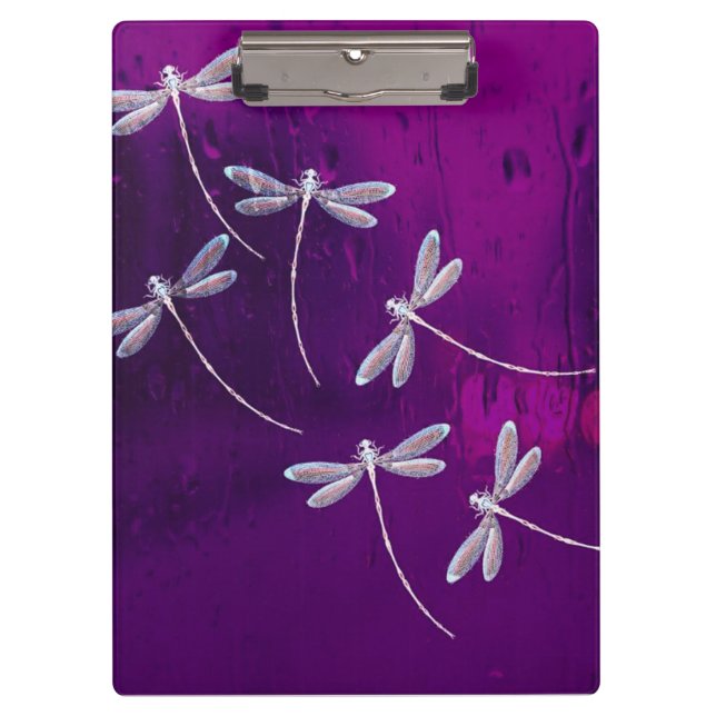 Dragonflies on water clipboard (Front)