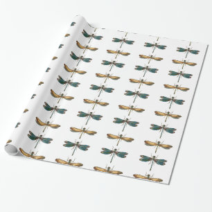 Dragonflies Paper Wrap