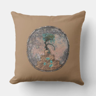 Dragonflies playing on the mountain. cushion