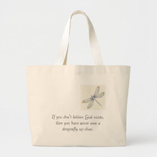 Dragonflies_Print_C12047134%5B1%5D, If you don'... Large Tote Bag