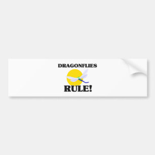 DRAGONFLIES Rule! Bumper Sticker
