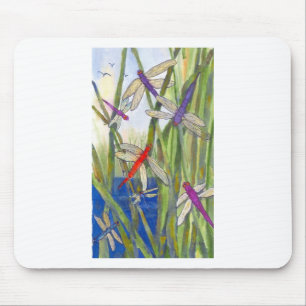 Dragonflies Summer Mouse Pad