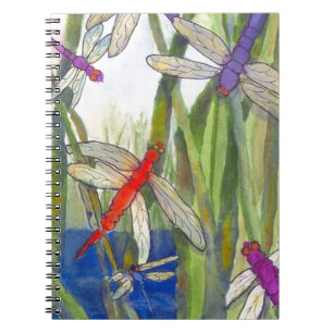 Dragonflies Summer Notebook
