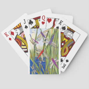 Dragonflies Summer Playing Cards
