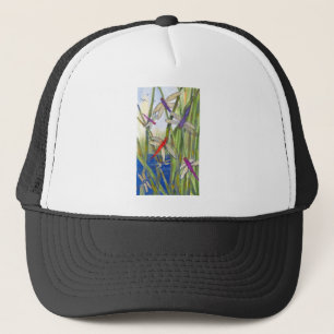 Dragonflies Summer Trucker Hat