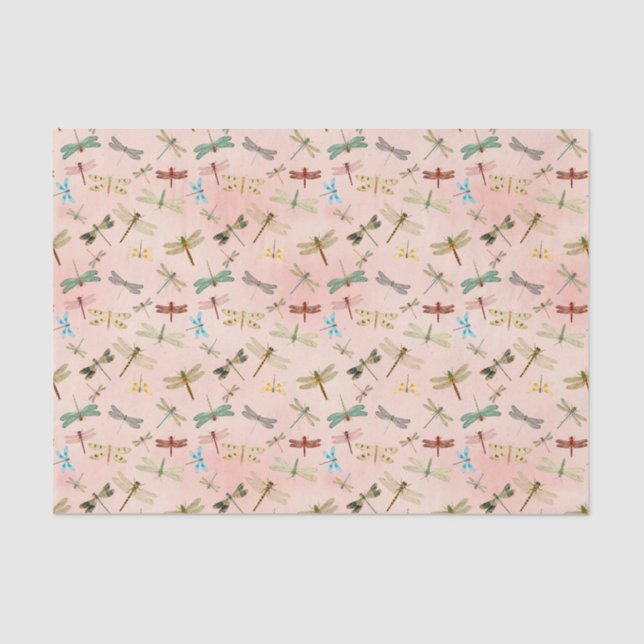 Dragonflies Tissue Paper (Front)