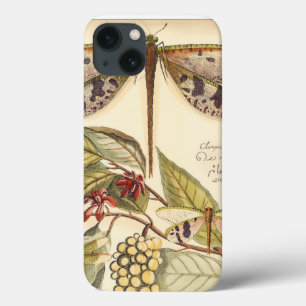 Dragonflies with Leaves and Fruit iPhone 13 Case