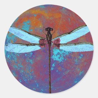 Dragonflight Classic Round Sticker