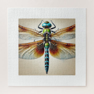 Dragonfly 231024IREF217 - Watercolor Jigsaw Puzzle