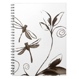 Dragonfly Abstract Notebook