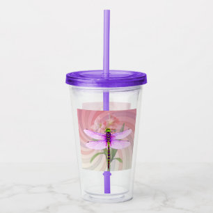 Dragonfly  acrylic tumbler