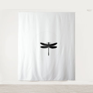 Dragonfly and Moon TSHIRT Tapestry