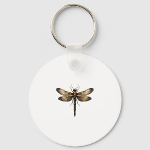 Dragonfly Animal Art Graphic Dragonfly (4) Key Ring