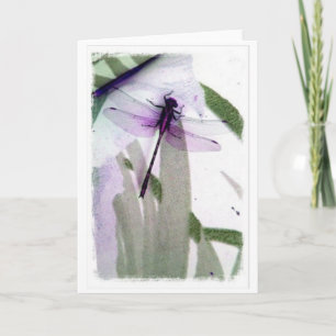 Dragonfly Art Card