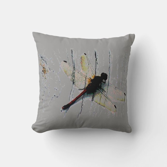 Dragonfly Art Cushion (Front)