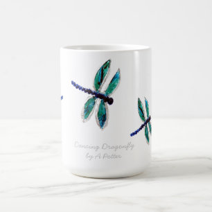 Dragonfly Art Custom Coffee Mug