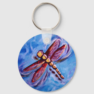 DragonFly Art~Keychain Key Ring