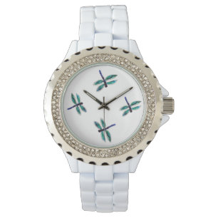 Dragonfly Art Watch