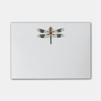 Dragonfly Artwork Post it Notes Sticky Memo Pad