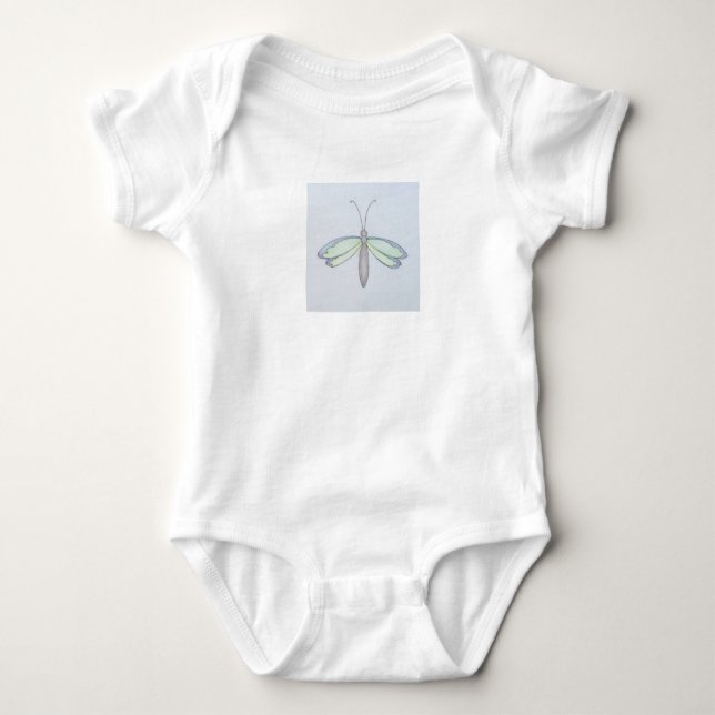 Dragonfly Baby Bodysuit (Front)