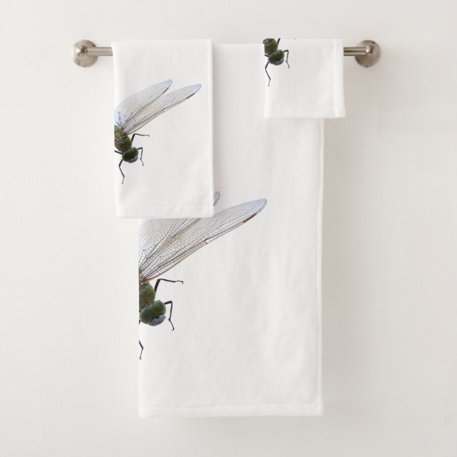 Dragonfly Bath Towel Set (Insitu)