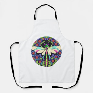 Dragonfly Beautiful, colourful, and ornate Apron