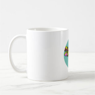 Dragonfly Beautiful, colourful, and ornate Coffee Mug