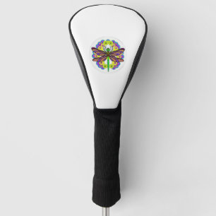 Dragonfly Beautiful, colourful, and ornate Golf Head Cover