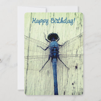 Dragonfly Birthday Card! Invitation