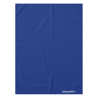 Dragonfly blue colour name tablecloth