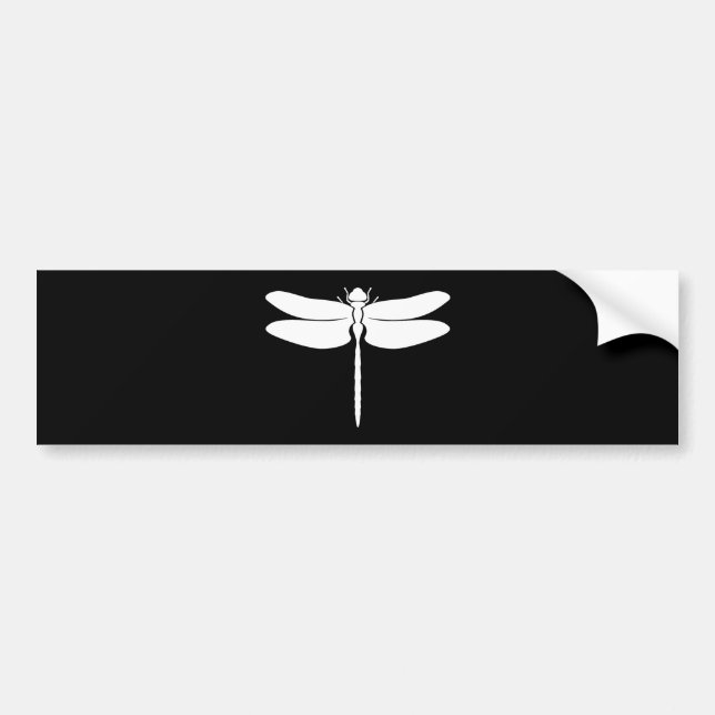 Dragonfly Bumper Sticker (Front)