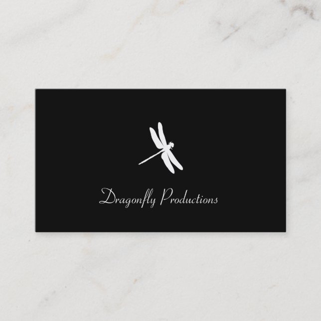 Dragonfly Business Card (Front)