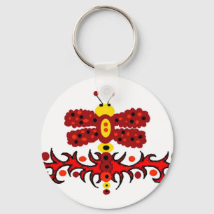Dragonfly buzz key chain